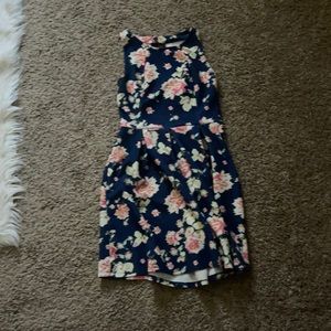 floral flowy casual dress